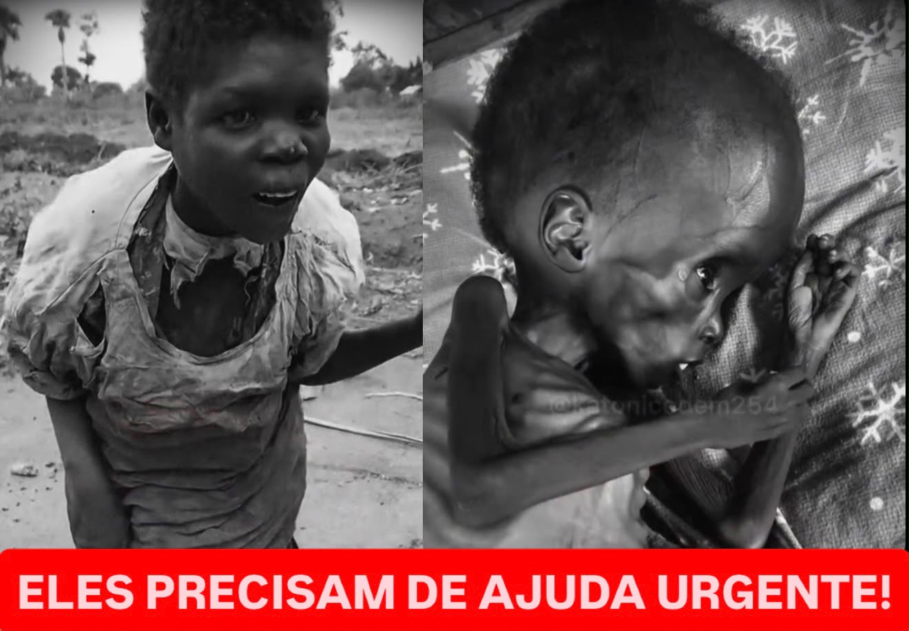Eles precisam de ajuda urgente - crianças e famílias no Sudão